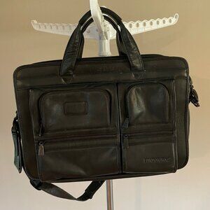 London Fog Laptop Computer Bag Tote Business Luggage Bag Pre-owned